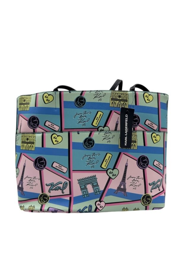 KARL LAGERFELD - TOTE STAMP PARIS - Image 8